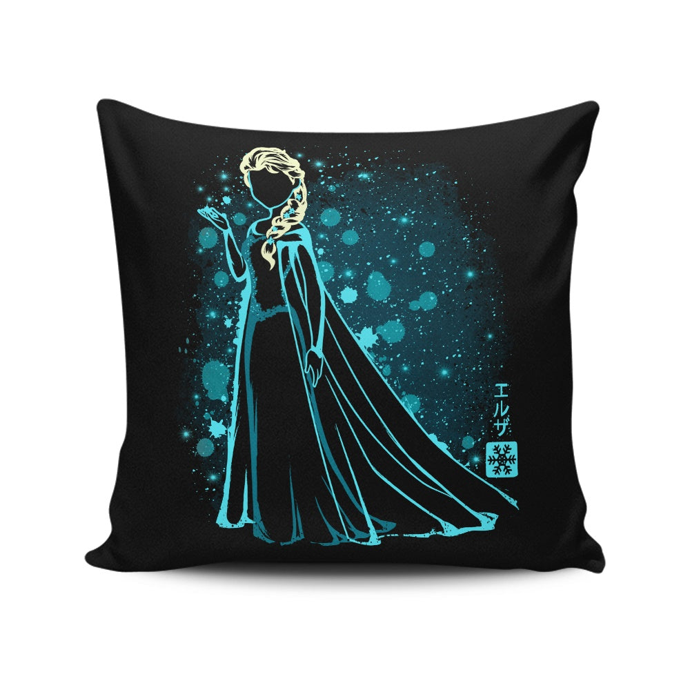 The Ice Queen - Throw Pillow