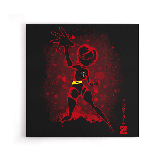 The Incredible Elastic - Canvas Print