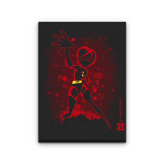 The Incredible Elastic - Canvas Print