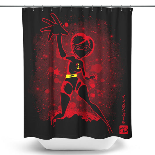 The Incredible Elastic - Shower Curtain