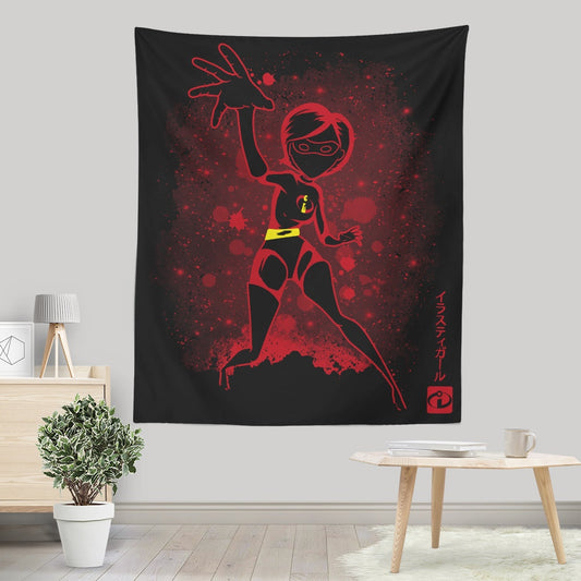 The Incredible Elastic - Wall Tapestry