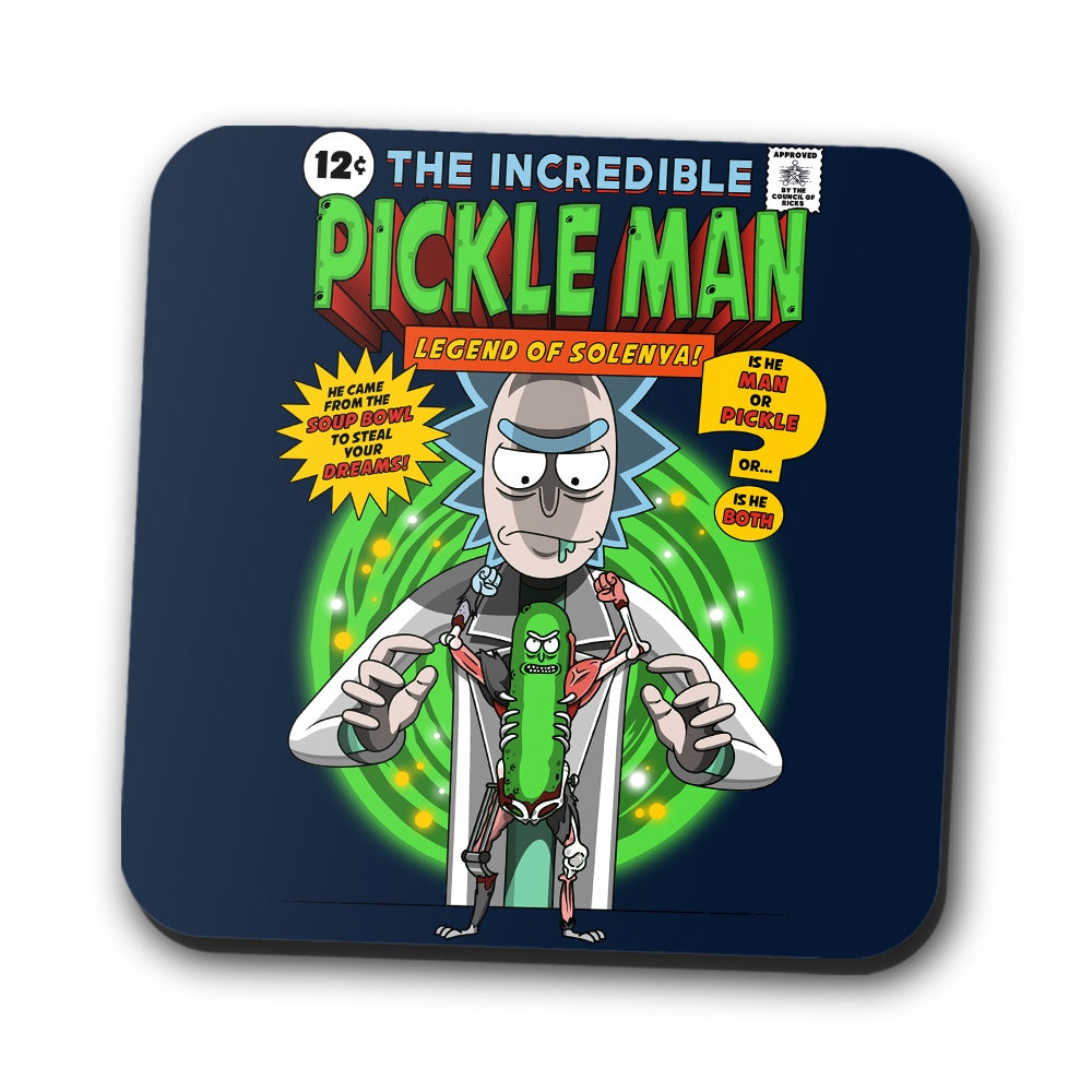 The Incredible Pickle Man - Coasters