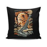 The Kaiju Croissant - Throw Pillow
