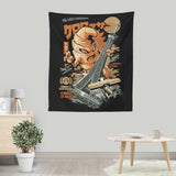 The Kaiju Croissant - Wall Tapestry
