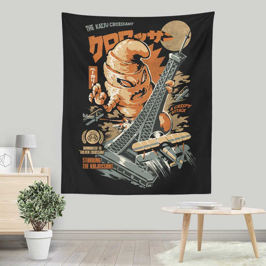 The Kaiju Croissant - Wall Tapestry