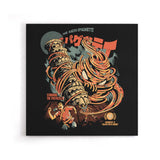 The Kaiju Spaghetti - Canvas Print