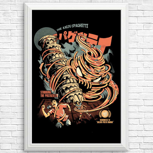 The Kaiju Spaghetti - Posters & Prints