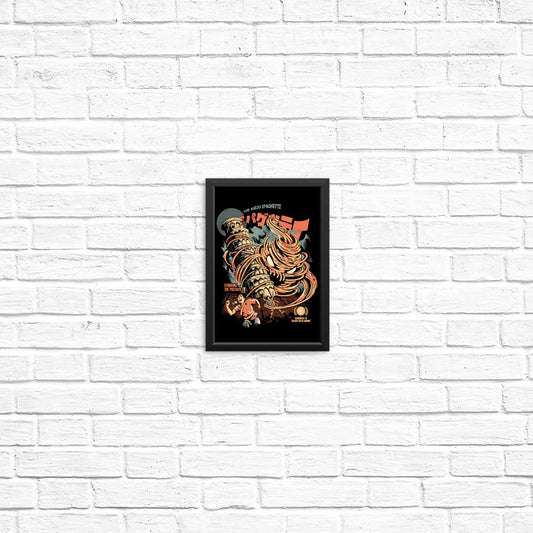 The Kaiju Spaghetti - Posters & Prints