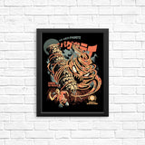 The Kaiju Spaghetti - Posters & Prints