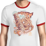 The Kaiju Spaghetti - Ringer T-Shirt