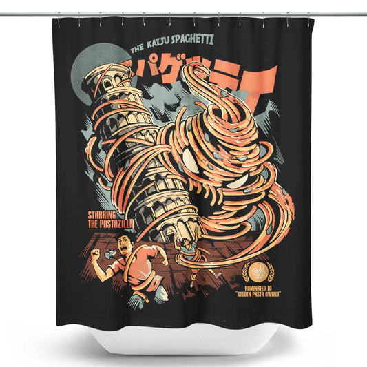The Kaiju Spaghetti - Shower Curtain