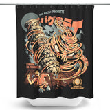 The Kaiju Spaghetti - Shower Curtain