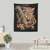 The Kaiju Spaghetti - Wall Tapestry