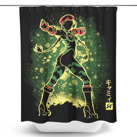 The Killer Bee - Shower Curtain