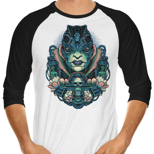 The Kind Amphibian - 3/4 Sleeve Raglan T-Shirt