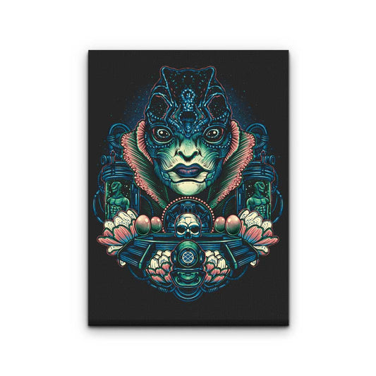 The Kind Amphibian - Canvas Print