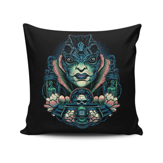 The Kind Amphibian - Throw Pillow