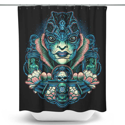 The Kind Amphibian - Shower Curtain
