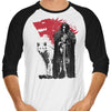 The King and the Wolf - 3/4 Sleeve Raglan T-Shirt