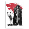 The King and the Wolf - Metal Print