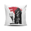 The King and the Wolf - Throw Pillow