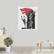 The King and the Wolf - Wall Tapestry