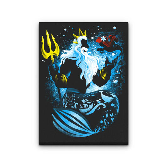 The King of the Sea - Canvas Print