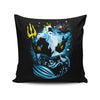 The King of the Sea - Throw Pillow