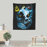 The King of the Sea - Wall Tapestry