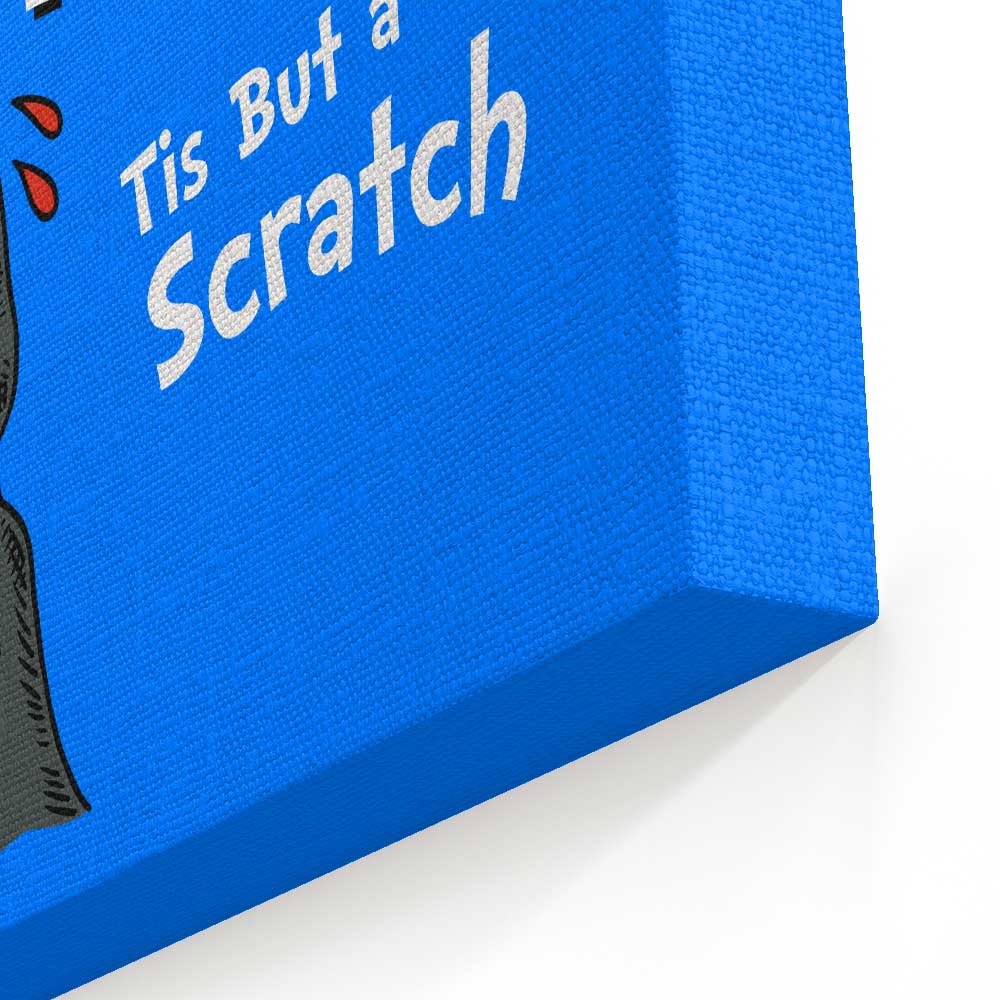 The Knight in the Fight - Canvas Print