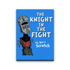 The Knight in the Fight - Canvas Print