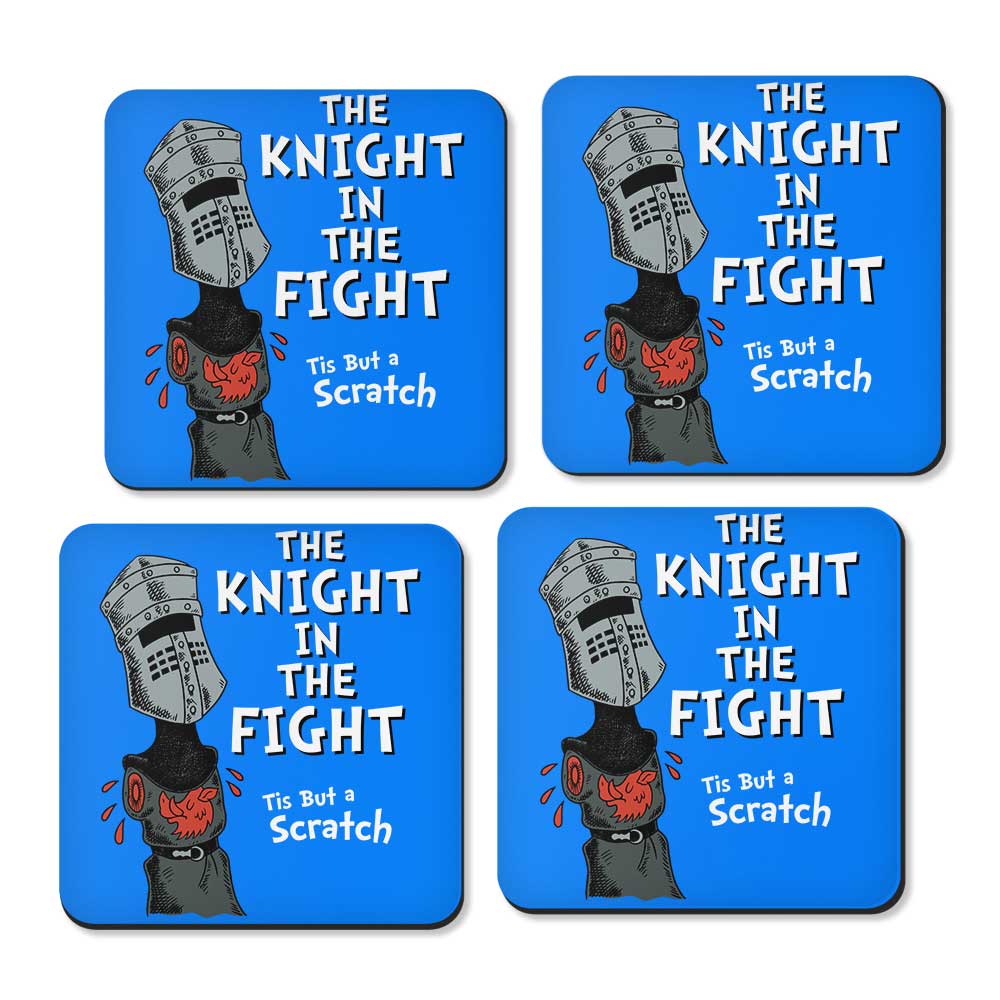 The Knight in the Fight - Coasters