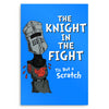 The Knight in the Fight - Metal Print