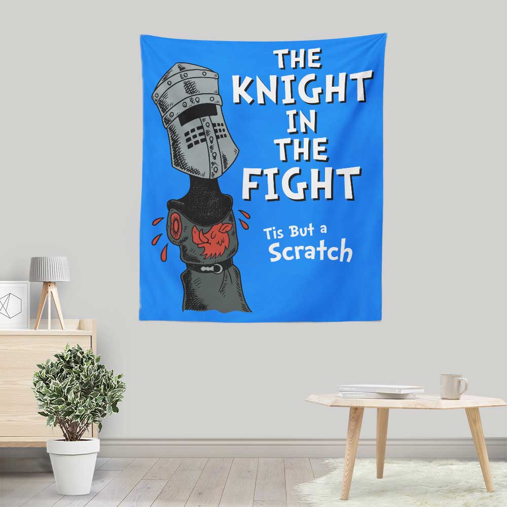 The Knight in the Fight - Wall Tapestry