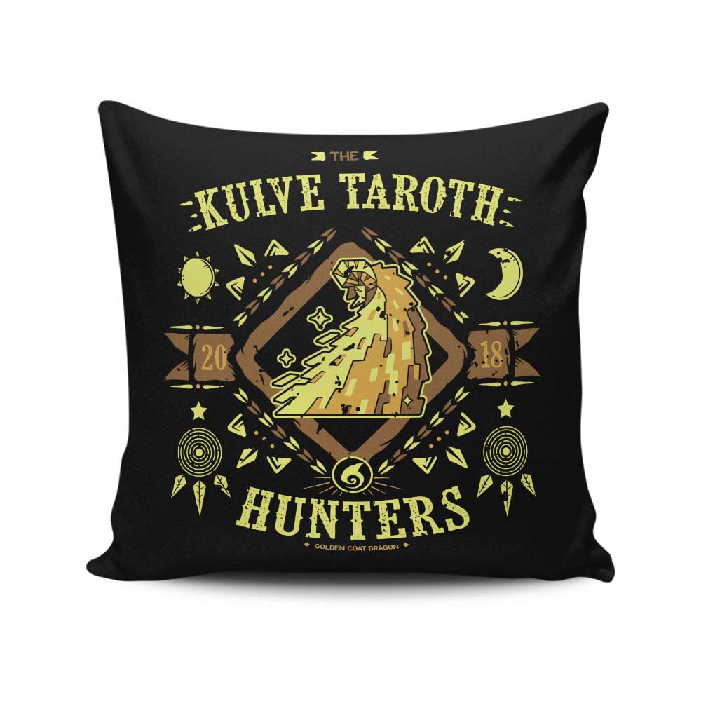 The Kulve Taroth Hunters - Throw Pillow