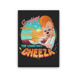 The Leaning Tower of Cheeza - Canvas Print