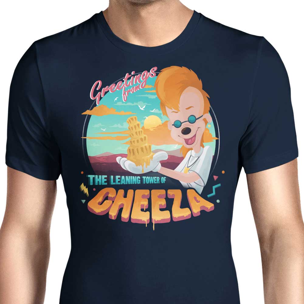 The Leaning Tower of Cheeza - Men's Apparel
