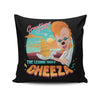 The Leaning Tower of Cheeza - Throw Pillow