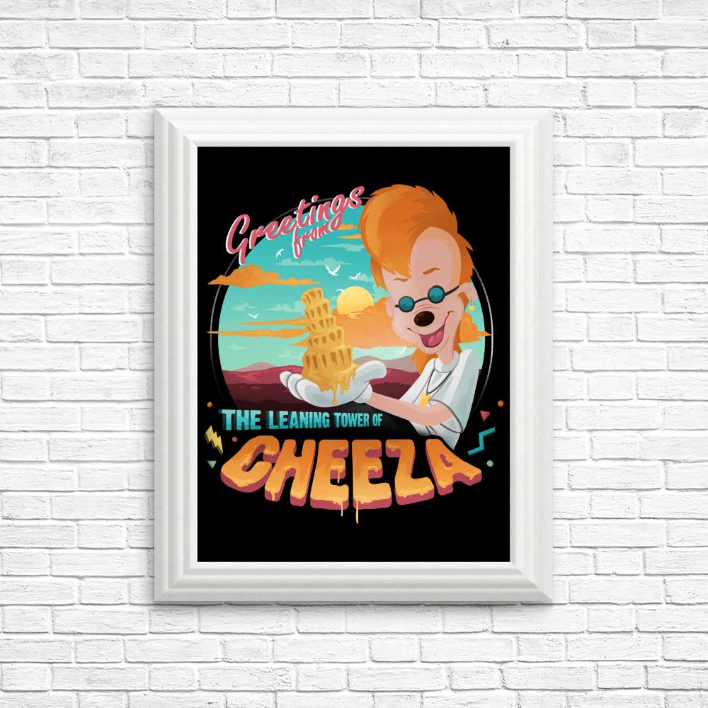 The Leaning Tower of Cheeza - Posters & Prints