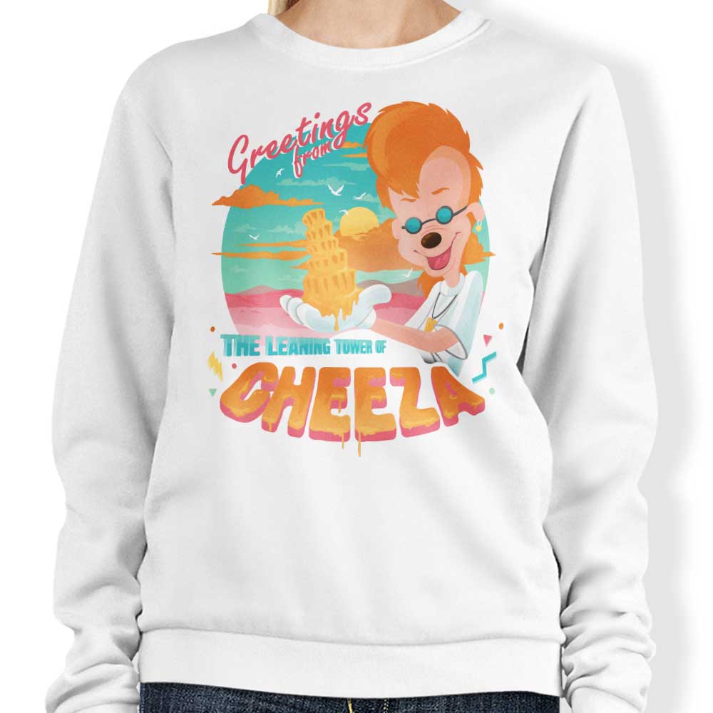 The Leaning Tower of Cheeza - Sweatshirt