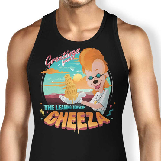 The Leaning Tower of Cheeza - Tank Top