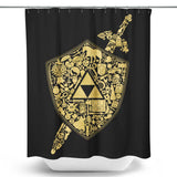 The Legend Continues - Shower Curtain