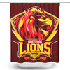 The Lions - Shower Curtain