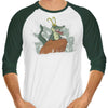 The Little Alligator - 3/4 Sleeve Raglan T-Shirt
