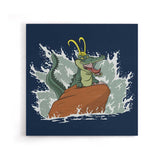 The Little Alligator - Canvas Print