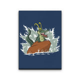 The Little Alligator - Canvas Print