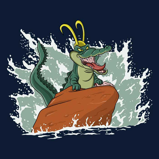 The Little Alligator - Wall Tapestry