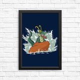 The Little Alligator - Posters & Prints