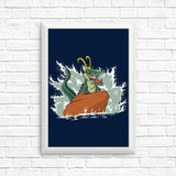 The Little Alligator - Posters & Prints