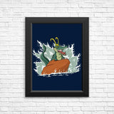 The Little Alligator - Posters & Prints